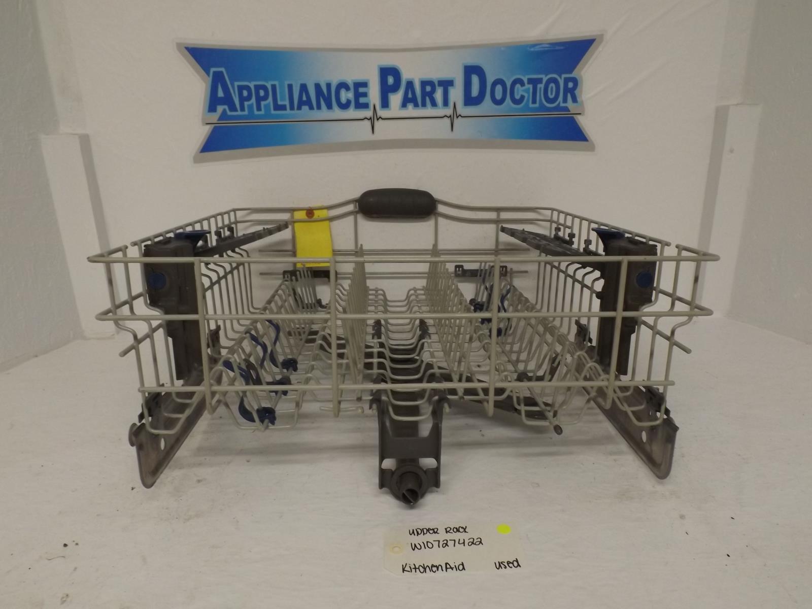 KitchenAid Dishwasher W10727422 Upper Rack Used KitchenAid Dishwasher W10727422 Upper Rack Used